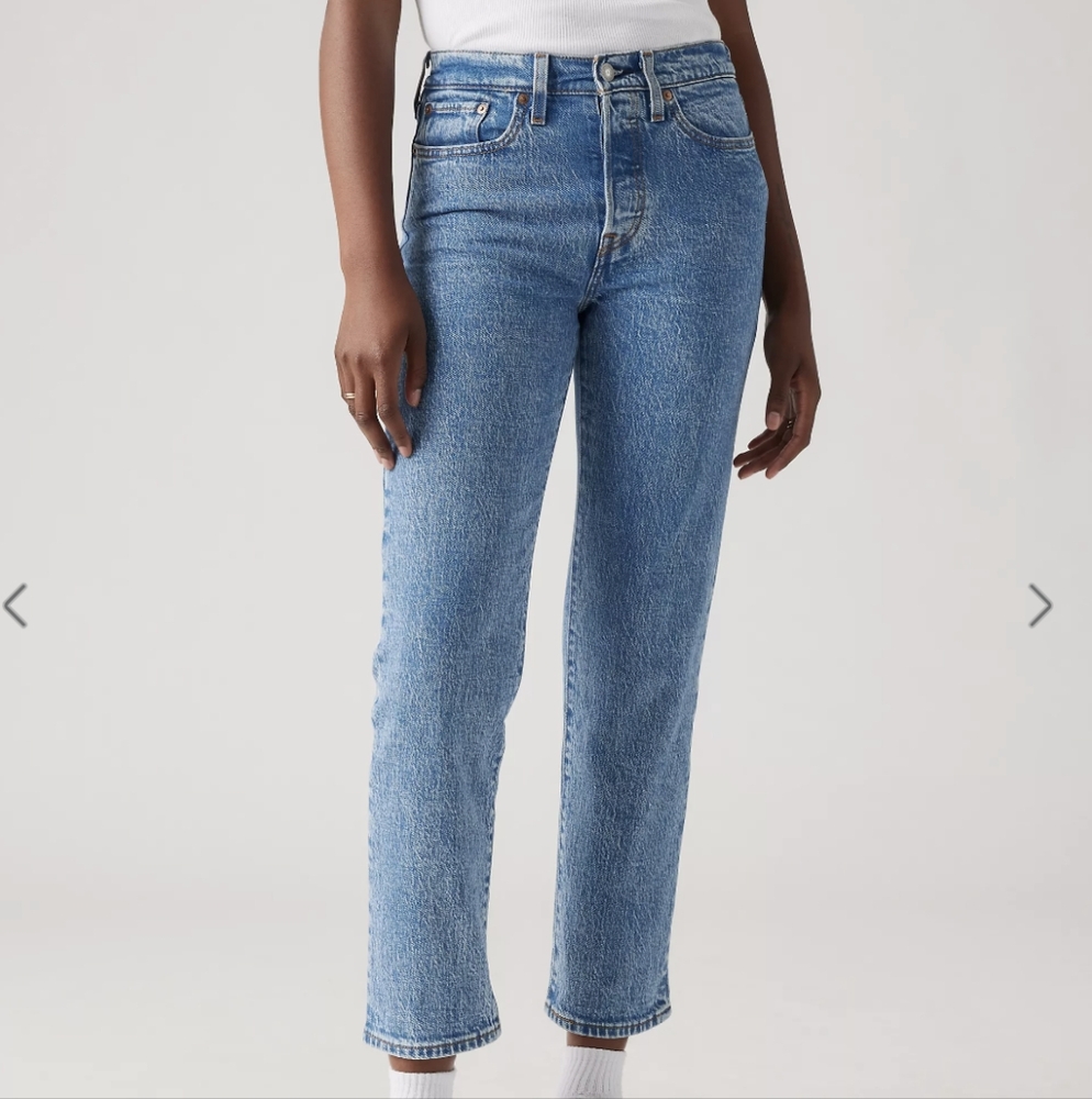 Levis Wedgie Straight Leg Jeans Size 26